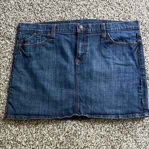 GAP Blue Denim Skirt size 18